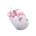 Ideastyle FMOUSECB-PR Fashion Optical Computer Mouse - Cherry Blossom