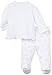Little Me Baby Girls' Floral TMH Pant Set, White/Pink, 3 Months