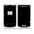 Solid State Black Design Protective Skin Decal Sticker for Motorola RAZR V3xx Cell Phones