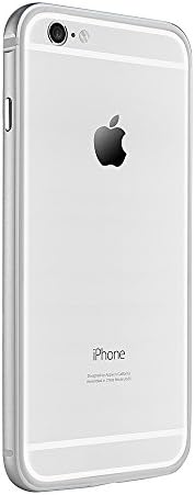 iPhone 6 Case, Donna Roxanne ® [INVISIBLE AIR CUSHION] iPhone 6 Plus (5.5) Case Bumper **NEW** [Integrated Mixed Bumper] Aluminum Corners + TPU Bumper Case Without Back Panel - Cell Phone Bumper Case for iPhone 6 Plus (5.5 Inch) (Silver)
