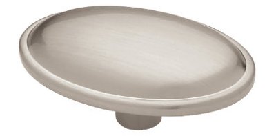 Brainerd Mfg Co/Liberty Hdw P30045M-SN-U Cabinet Knob, Oval, Satin Nickel, 1-3/4 x 1-1/16-In. - Quantity 2
Brainerd Mfg Co/Liberty Hdw P30045M-SN-U Cabinet Knob, Oval, Satin Nickel, 1-3/4 x 1-1/16-In. - Quantity 2