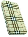 [WG] IPHONE 4 FITTED HARD CASE WITH PLAID DESIGN FACEPLATE PROTECTOR CASE COVER + FREE DETACHABLE NECK STRAP / LANYARD