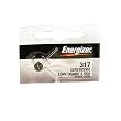 Energizer 317 Button Cell Silver Oxide SR516SW Watch Battery
