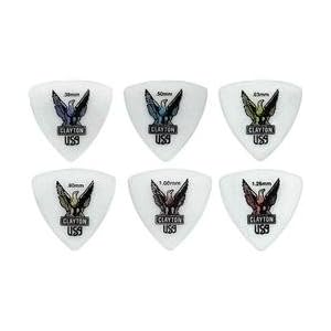 Clayton Acetal Rounded Triangle Picks, .80MM 1 Dozen by 