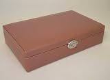 EXTRAGROSSE cognacfarbige 12er UHRENBOX