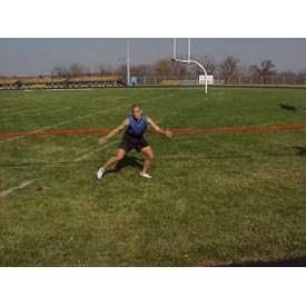 SPEEDSTER Speed Kat - Speed, Lateral and Agility Trainer with Covered Cord ** 2 HEAVY RESISTANCE 8' SAFETY SLEEVE CORDS - 2 WAIST BELTS - 2 ANCHOR STRAPS **
