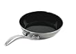 Chantal 8-Inch Copper Fusion Fry Pan, Platinum