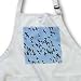 Canada Geese, Branta canadensis - BLACK Full Length Apron With Pockets 22w X 30l