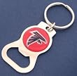 Atlanta Falcons Red Bottle Opener Keychain