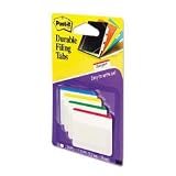 Post-it Durable Filing Tabs, 2, Assorted Colors, 24/Pack MMM686F1