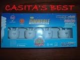 16 Dimmable Compact Fluorescent Light Bulbs.15w=75w