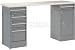 60 5 Drawer / Cabinet Plastic Top Workbench