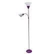 Torchiere/Task Combo Floor Lamp - Pink