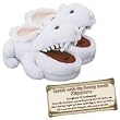 Toy Vault Rabbit with Big Pty Teeth Slippers