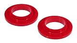 Prothane 7-1706 Red Rear Upper Coil Spring Isolator Kit