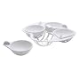 Kitchen Craft Microwave Cookware Egg Poacher, 4 cup