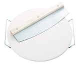 Dr. Oetker 2468 Pizzastein rund mit Wiegemesser