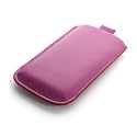 Accessory Village Luxury Pink Slip Pouch Protective Case with Pull Tab for Apple iPhone 3G / 3GS