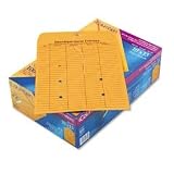 WESTVACO / WEVCO880 / String-Tie & Button Interoffice Envelopes/Recycled,Kraft,10 x 13,100/bx / Sold as 1 BX
