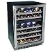 New EdgeStar 46 Btl Built-In Dual Zone Wine Cooler