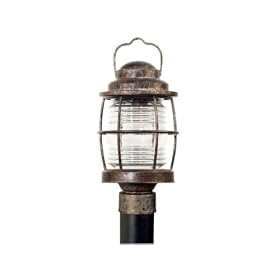 Kenroy Home 90956FL Beacon Post Lantern, Flint by Kenroy Home