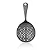 Viski 5780 Warren Gunmetal Black Julep Strainer