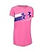 Under Armour Girls' Fast Lane T-Shirt, Pink Punk (640), Youth Small