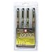SAK50040 Drawing Pen Set,Permanent,Waterproof,4 Point Sizes,4/PK (SAK50040).