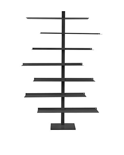 Siderio Libreria Apollo! Bookcase nero