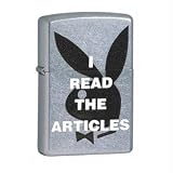 31Hl8PHagiL. SL160  Playboy : I Read the Articles Zippo Lighter