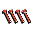 Life Hammer Original Emergency Hammer, Orange, 4-Pack