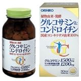 オリヒロ「グルコサミン&コンドロイチン」360粒