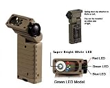 New Streamlight Sidewinder Green LED Coyote Versatile Military Light 4 Levels Of Output Intensities