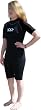 SHORTIE WETSUIT. TWF CiC Ladies size 18 BLACK. 2.5mm Neoprene. Warm comfortable fit. Flatlock Stitching.Ideal for UV protection, Swimming, Surfing, Beach wear