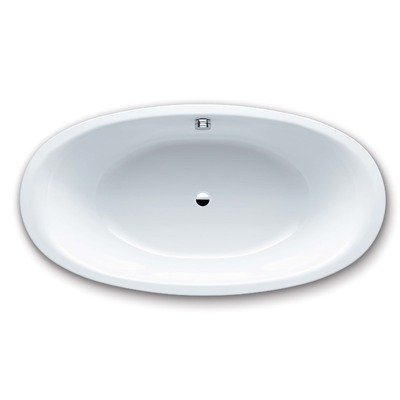 Kaldewei 232 Luxxo Duo Oval Drop-In Tub, Alpine White