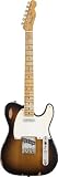 Fender Road Worn® \'50s Telecaster® Electric Guitar, 2 Tone Sunburst, Maple Fretboard