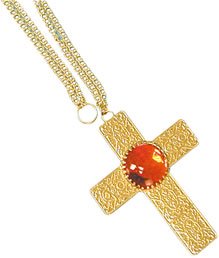Childrens Toyshop  Toys : Golden Cross Necklace