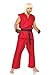 Leg Avenue Costumes 4Pc.Ken Includes Shirt Pants Belt and Hand Pads, Red