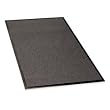 Indoor/Outdoor Mat, Rubber Cleated Backing, 4'x6', Burgundy