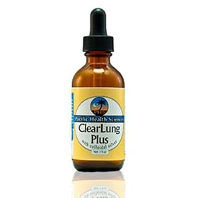 ClearLung + w Colloidal Silver 2 oz