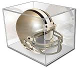 Ball Qube Mini-Helmet Football Display Case/Box