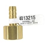 Buy 10 each: Anderson Hose Barb (AB209A-6D) by Anderson Fittings