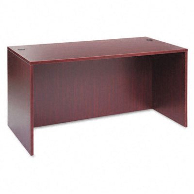 Alera Valencia Series Straight Front Desk Shell, 65W X 29-1/2D X 29-1/2H, Med Cherry