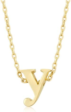 Initial "Y" Necklace