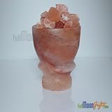 Himalayan Rock Salt Lamps Firebowl-1 Shape 10~12Lbs
