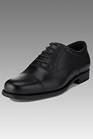Extra Wide Leather Toe Cap Lace Up Shoes