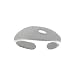 Sterling Silver Tapered Band Toe Ring