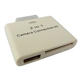 2 in 1 USB SD Card Reader Camera Connection Connector Kit for Apple iPad iphone 31Hm48DvU%2BL. SL160 2 in 1 USB SD Card Reader Camera Connection Connector Kit for Apple iPad iphone