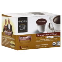 Newman's Own Organics K-Cups, Coffee, Newman's Special Blend, Extra Bold, Medium Roast, 4.87 oz, (pack of 3)