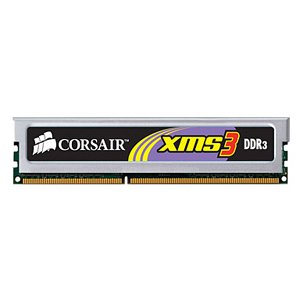 Corsair TW3X4G1333C9A XMS3 4 GB Memory Kit fro PC3-10666 1333mhz 240-pin Dual Channel DDR3